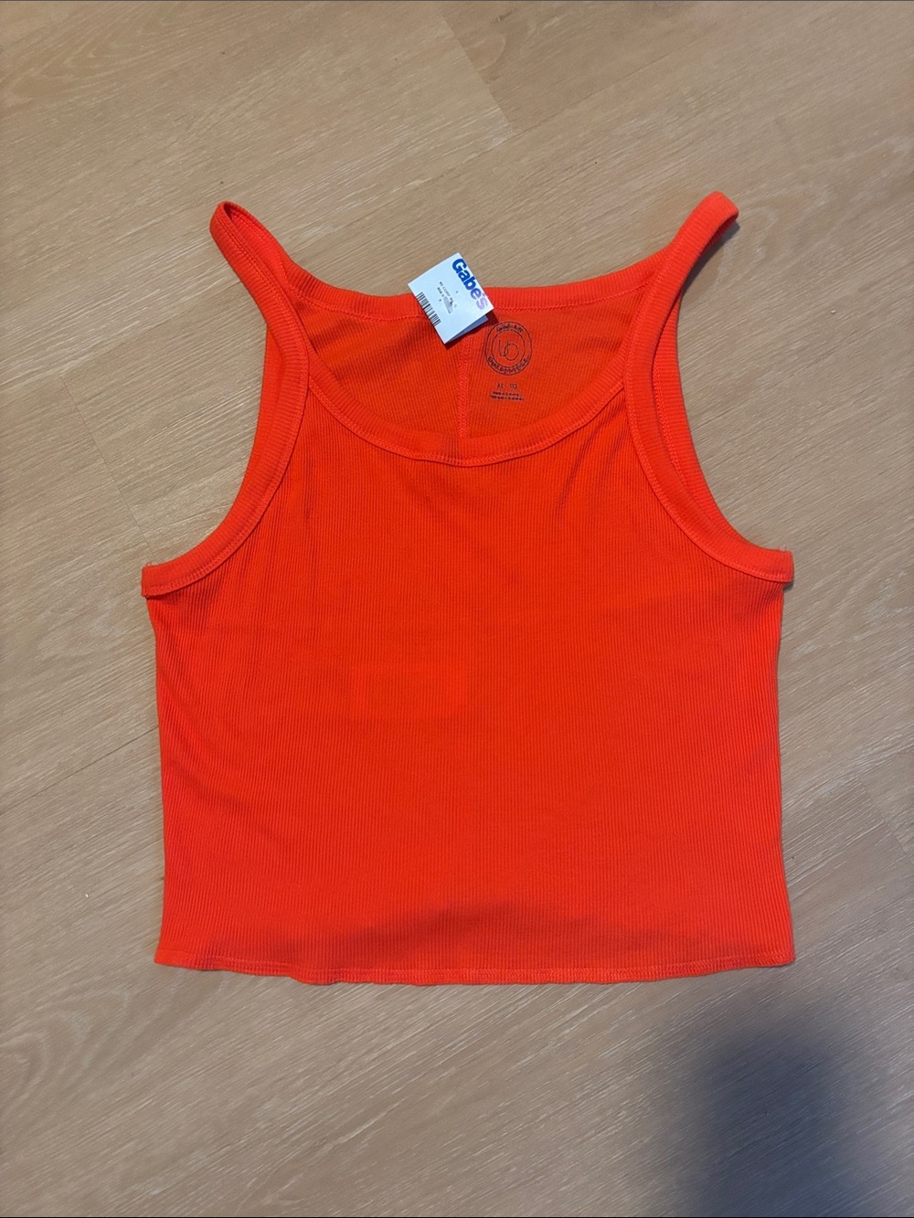 NWT Urban Outfitters Cropped Ribbed Tank Top size XL
